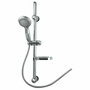 Edouard Rousseau Barre de douche avec douchette Stop'o 3 jets, Chrome