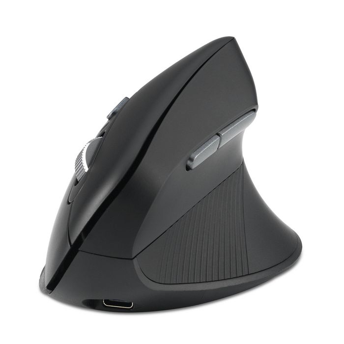 Kensington Souris Ergonomique Verticale MY630 EQ Rechargeable - Confort Pro Fit, Bluetooth et 2.4 GHz, 57% Recyclé