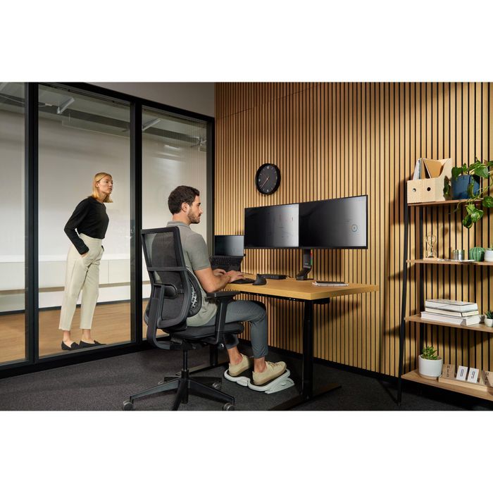 Kensington Souris Ergonomique Verticale MY630 EQ Rechargeable - Confort Pro Fit, Bluetooth et 2.4 GHz, 57% Recyclé