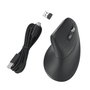 Kensington Souris Ergonomique Verticale MY630 EQ Rechargeable - Confort Pro Fit, Bluetooth et 2.4 GHz, 57% Recyclé