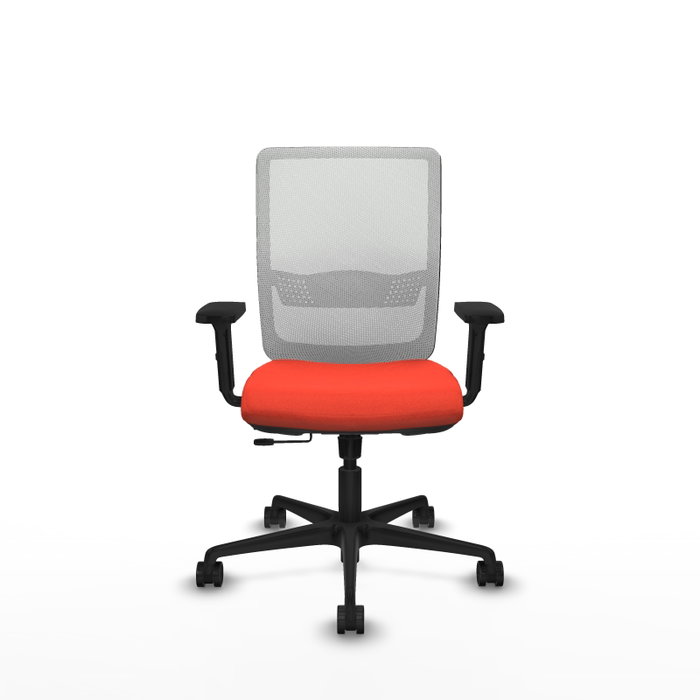 PIQUERAS Y CRESPO Chaise Haches Synchrone/Traslack Orange foncé et Blanc PIQUERAS Y CRESPO Chaise Haches Synchrone/Traslack Orange foncé et Blanc