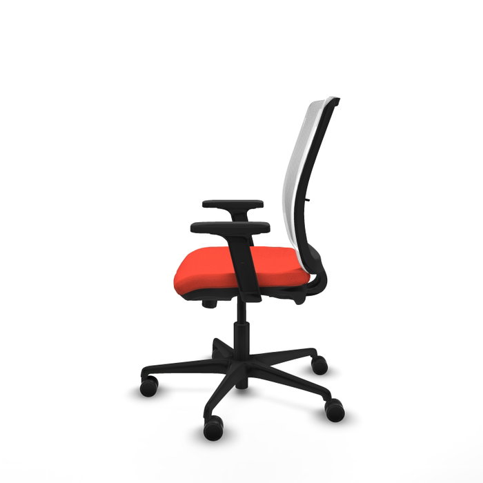 PIQUERAS Y CRESPO Chaise Haches Synchrone/Traslack Orange foncé et Blanc PIQUERAS Y CRESPO Chaise Haches Synchrone/Traslack Orange foncé et Blanc