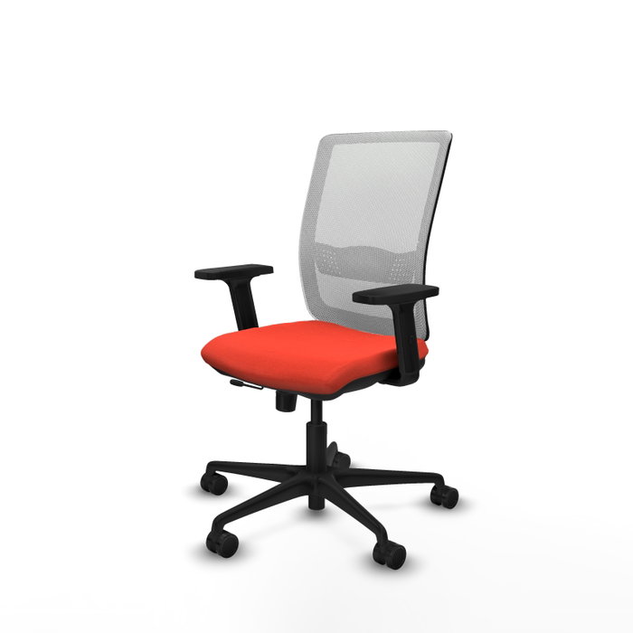PIQUERAS Y CRESPO Chaise Haches Synchrone/Traslack Orange foncé et Blanc PIQUERAS Y CRESPO Chaise Haches Synchrone/Traslack Orange foncé et Blanc