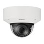 Hanwha Caméra de dôme antivandalisme intérieure Wisenet X AI 4MP 60 ips, objectif motorisé 2.8-10 mm, 120 dB WDR, IR 40 m, IP66, PoE