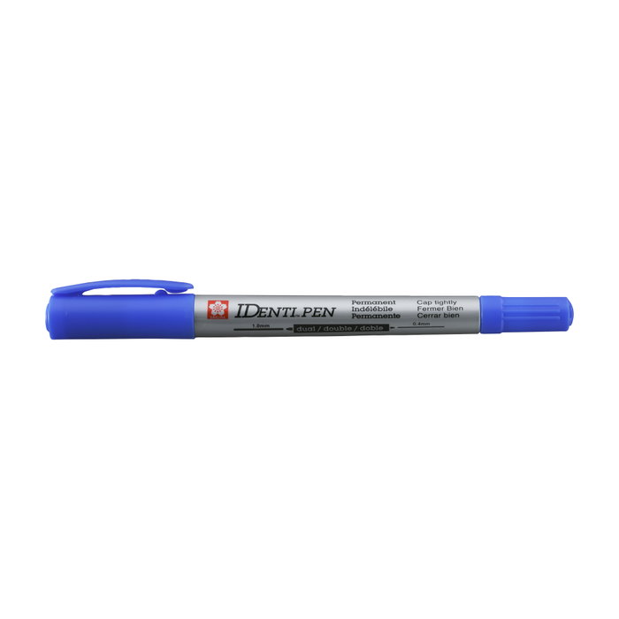 Sakura IDenti-Pen pointe double Bleu Sakura IDenti-Pen pointe double Bleu