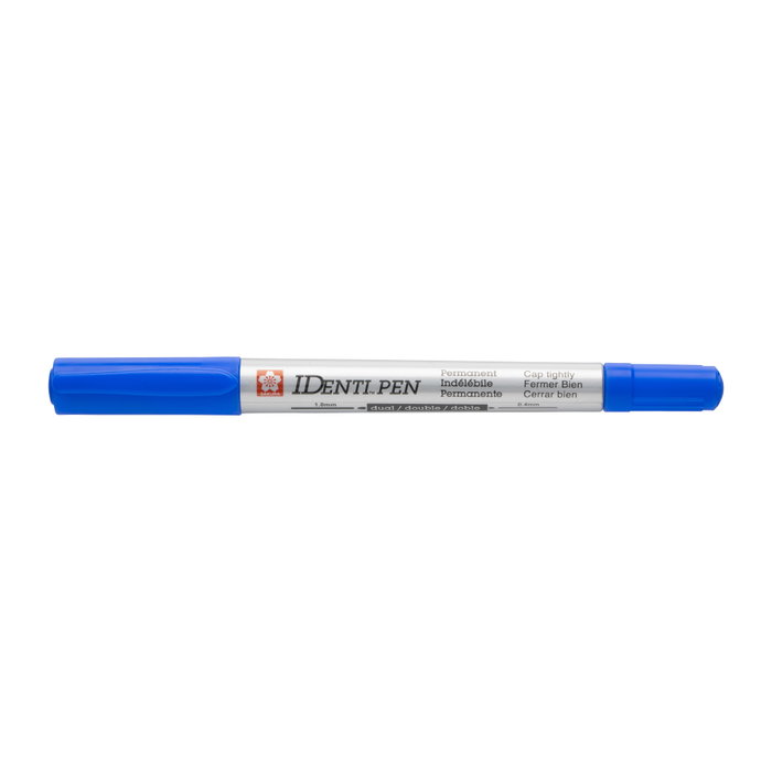 Sakura IDenti-Pen pointe double Bleu Sakura IDenti-Pen pointe double Bleu