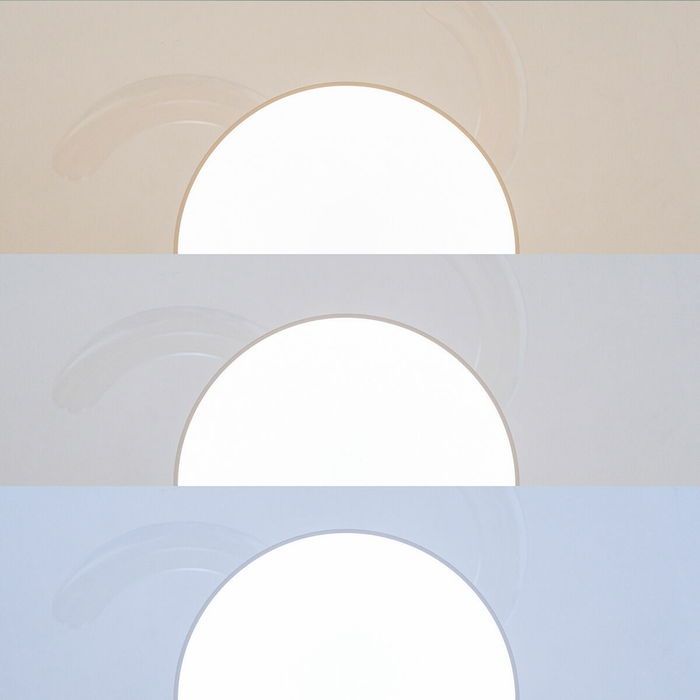 Ventilateur de Plafond avec Lumière LED et 4 Pales Rétractables Keteez InnovaGoods Blanc 72 W Ø49-104 cm