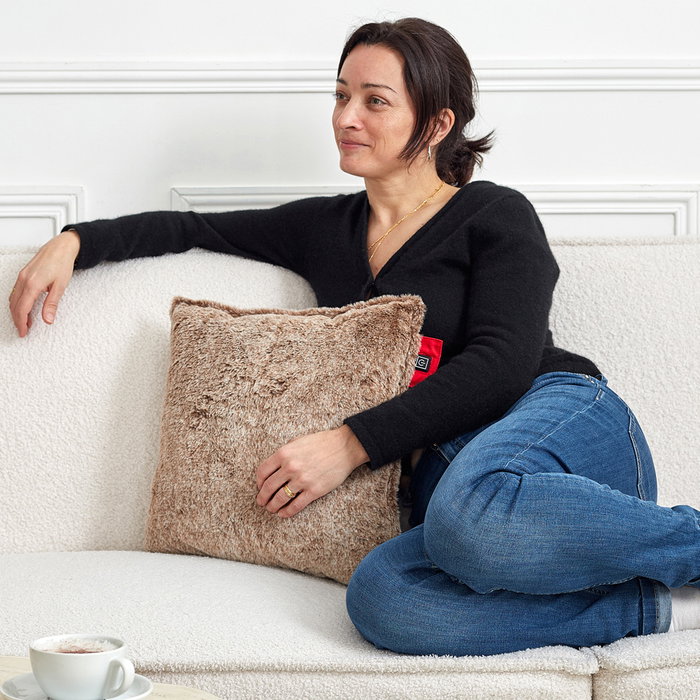 Sensly Almohada Térmica USB Grand Froid, 40x40 cm