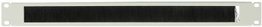 Lanview Panneau organisateur de câbles brossé 1U 19 pouces Type Simple