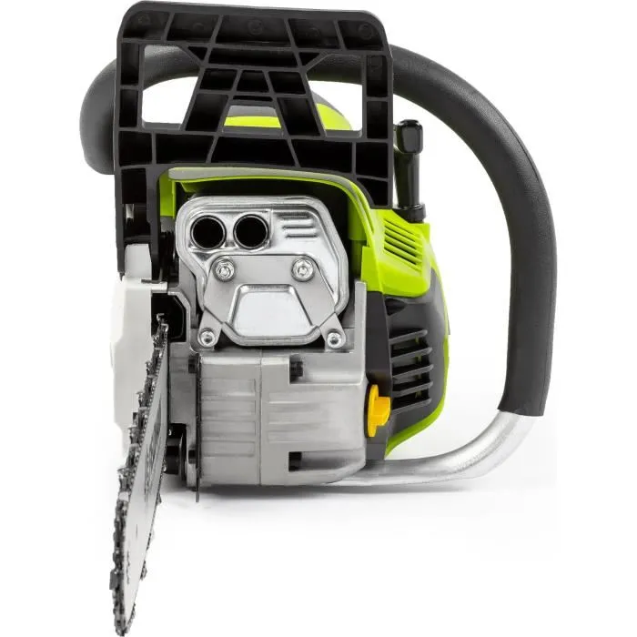 Fieldmann - Tronçonneuse thermique à moteur 45cc avec guide de chaîne 40 cm - Entretien facile