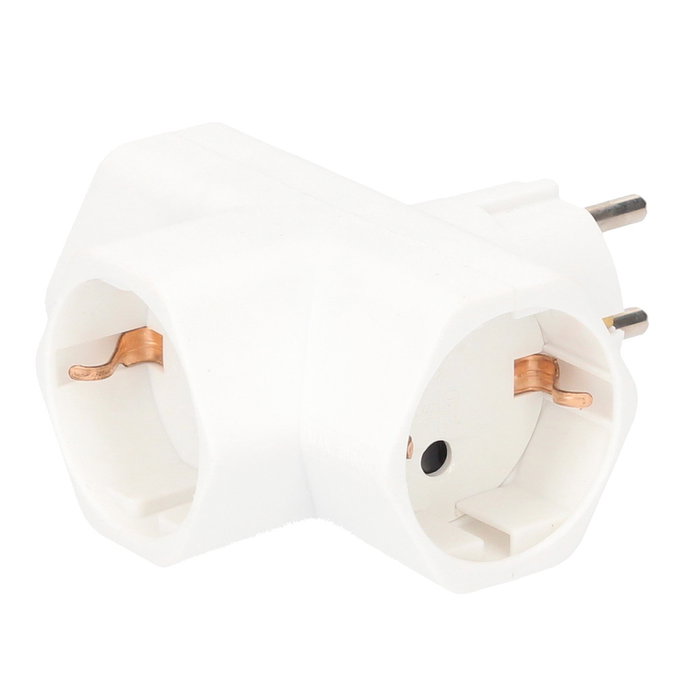 GSC Evolution Ladrón triple salida blanc GSC Evolution Ladrón triple salida blanc
