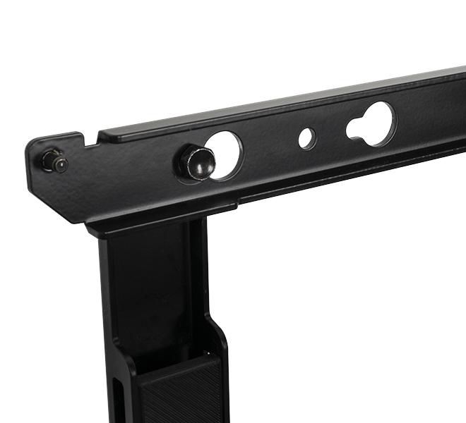 B-Tech BT8312 Support videowall modulaire profil mince avec micro-ajustement et ouverture soft (VESA 600x400)