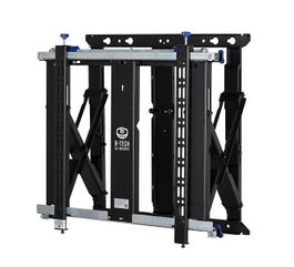 B-Tech BT8312 Support de mur vidéo Slimline avec micro-ajustement (VESA 600 x 400)