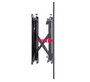 B-Tech BT8312 Support videowall modulaire profil mince avec micro-ajustement et ouverture soft (VESA 600x400)