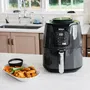 Ninja AF100EU Friteuse sans Huile 3.8L - 4 Programmes de Cuisson (Frire, Rôtir, Réchauffer, Déshydrater) - 1550W - Design Compact