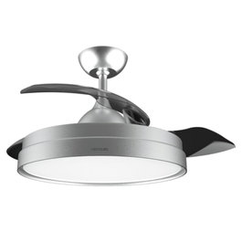 Cecotec Energysilence Aero 4280 - Ventilateur de Plafond 106 cm avec Lampe LED, 6 Vitesses, Télécommande, Fonction Été/Hiver