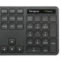 Targus Clavier sans fil EcoSmart taille normale, disposition nordique, Bluetooth 5.0, 2,4 GHz, noir