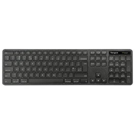 Targus Clavier sans fil EcoSmart taille normale, disposition nordique, Bluetooth 5.0, 2,4 GHz, noir