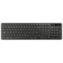 Targus Clavier sans fil EcoSmart taille normale, disposition nordique, Bluetooth 5.0, 2,4 GHz, noir