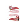 Cerdá Accessoires Cheveux 4 Clips Minnie Rouge 6,5 x 12,5 x 0,1 cm