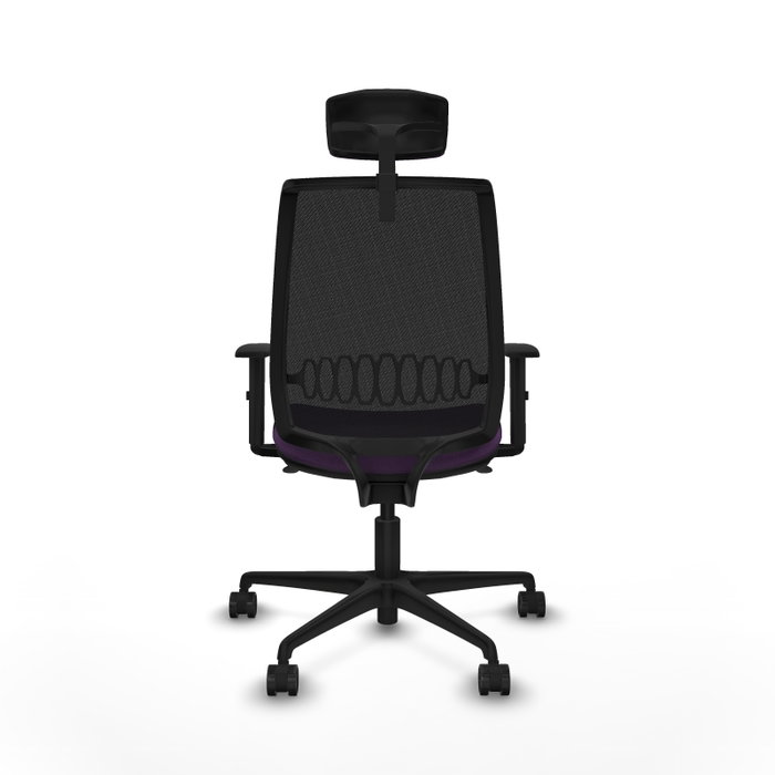 Piqueras Y Crespo Alares Chaise de Bureau Synchrone Violet et Noir Piqueras Y Crespo Alares Chaise de Bureau Synchrone Violet et Noir