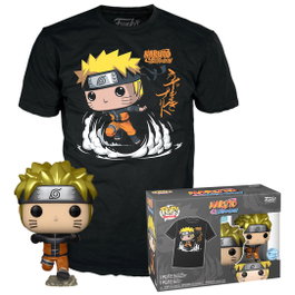 FUNKO Set figurine POP & Tee Naruto Shippuden Exclusive