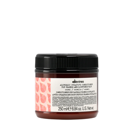 Davines Alchemic Après-shampooing Coral pour Brillance de la Couleur Cheveux Colorés 250 ml