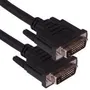Lineaire Câble DVI-D Dual Link Mâle-Mâle 2 mètres pour Liaison Vidéo Numérique Écran PC et Ordinateur