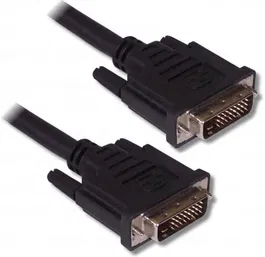Lineaire Câble DVI-D Dual Link Mâle-Mâle 2 mètres pour Liaison Vidéo Numérique Écran PC et Ordinateur