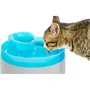 Zolux Fontaine à Eau pour Chat et Chien avec Filtre, 2 Litres, Boitier Transparent