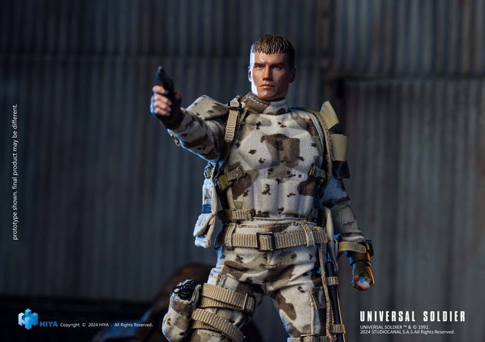 Hiya Toys Universal Soldier figurine 1/12 Exquisite Super Series Andrew Scott 16 cm