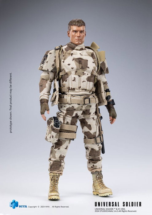 Hiya Toys Universal Soldier figurine 1/12 Exquisite Super Series Andrew Scott 16 cm