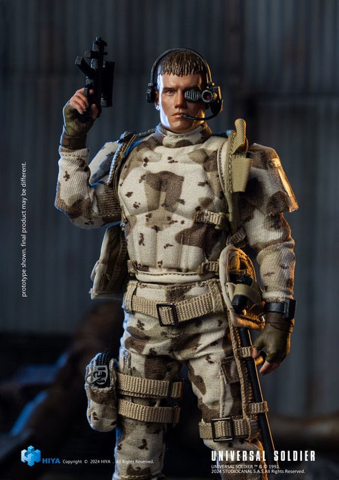 Hiya Toys Universal Soldier figurine 1/12 Exquisite Super Series Andrew Scott 16 cm