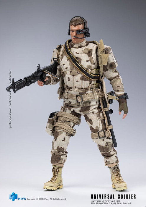 Hiya Toys Universal Soldier figurine 1/12 Exquisite Super Series Andrew Scott 16 cm