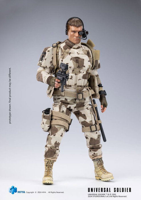 Hiya Toys Universal Soldier figurine 1/12 Exquisite Super Series Andrew Scott 16 cm