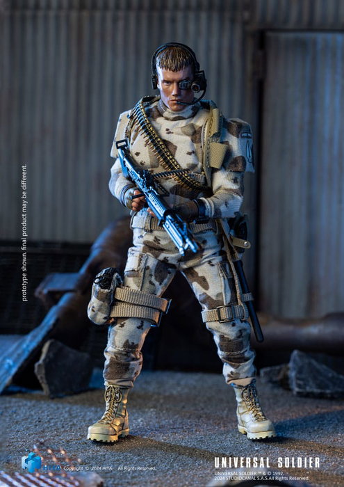 Hiya Toys Universal Soldier figurine 1/12 Exquisite Super Series Andrew Scott 16 cm