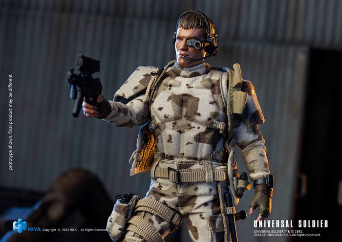 Hiya Toys Universal Soldier figurine 1/12 Exquisite Super Series Andrew Scott 16 cm