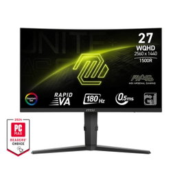 MSI MAG 275CQRF QD E2 Moniteur Gaming Incurvé 27 pouces WQHD 180Hz Rapid VA