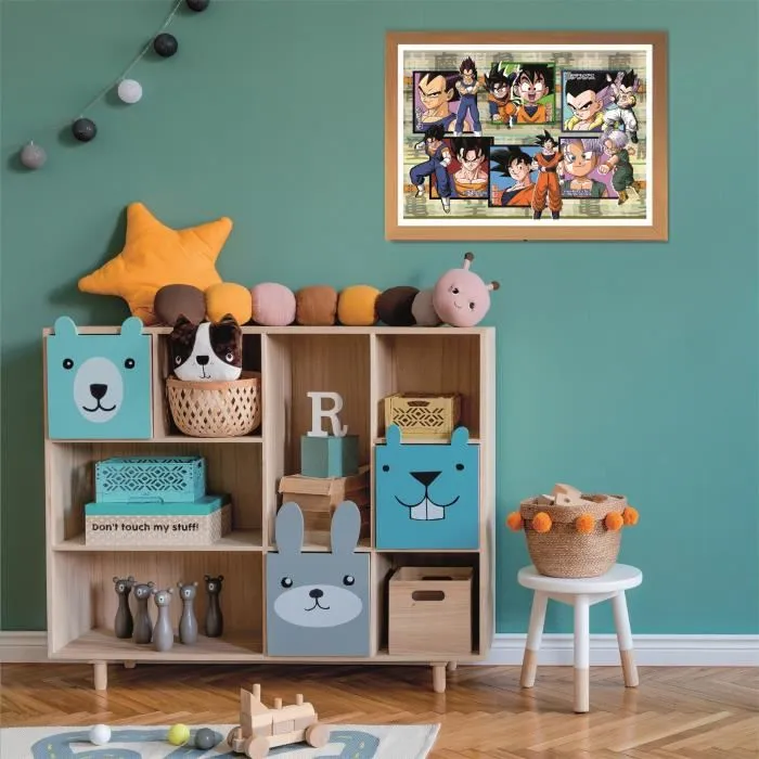 CLEMENTONI - Puzzle 104 pièces Dragon Ball Z, 38 x 27 cm, pour enfants dès 3 ans