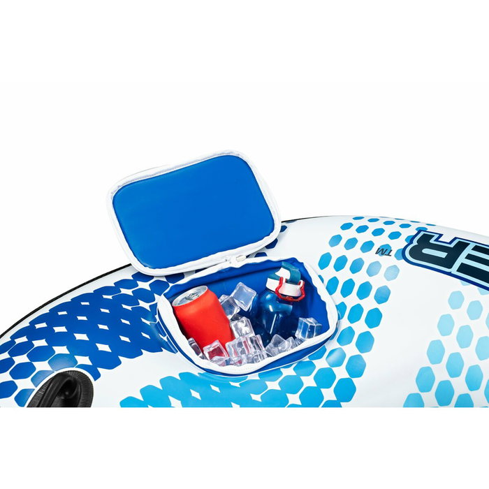 Bestway Bouée Gonflable Rapid Rider avec Poignées et Refroidisseur 165x148 cm Plage et Piscine 43726