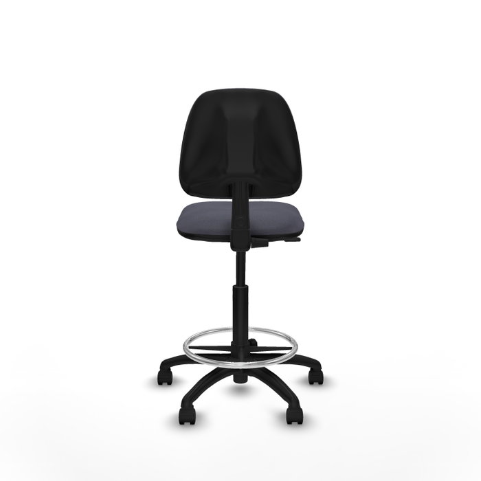 PIQUERAS Y CRESPO Tabouret Isso Contact Gris foncé
