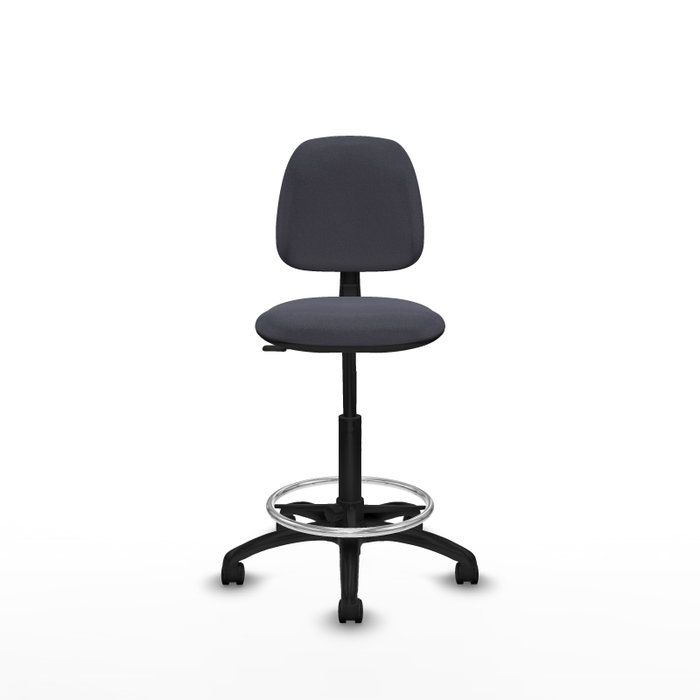 PIQUERAS Y CRESPO Tabouret Isso Contact Gris foncé