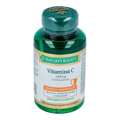 Nature's Bounty Vitamine C 1000 mg avec églantier, 60 comprimés Nature's Bounty Vitamine C 1000 mg avec églantier, 60 comprimés