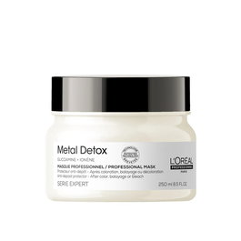 L'Oréal Professionnel - Série Expert Metal Detox, Masque Crème Protecteur Anti-Dépôt avec Glycoamine et Ionène, Traitement des Cheveux, 250 ml