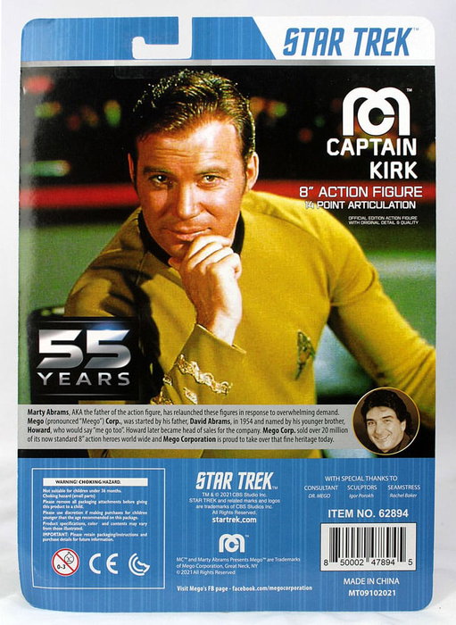 Star Trek figurine Kirk 55th Anniversary 20 cm Star Trek figurine Kirk 55th Anniversary 20 cm