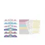 Sycomore - Loisirs créatifs - Lot de 6 couronnes de princesses à décorer pour enfants à partir de 4 ans avec autocollants et strass