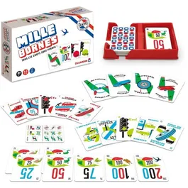 Dujardin - Jeu de société Mille Bornes Classique, version 1960, à partir de 6 ans, idéal en famille