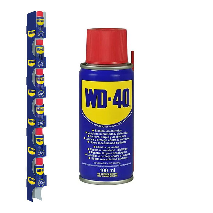 WD40 Lubrifiant Multiusage 100ml Spray Réf. 34209 WD40 Lubrifiant Multiusage 100ml Spray Réf. 34209