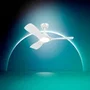 Philips - Ventilateur de plafond à pales fixes avec lumière blanche réglable et télécommande - Flux d'air puissant réversible - 6 vitesses - Silencieux (<50 dB) - Blanc