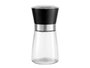VIVALTO Lot de 24 épiciers en verre 150ml - Noir + Transparent